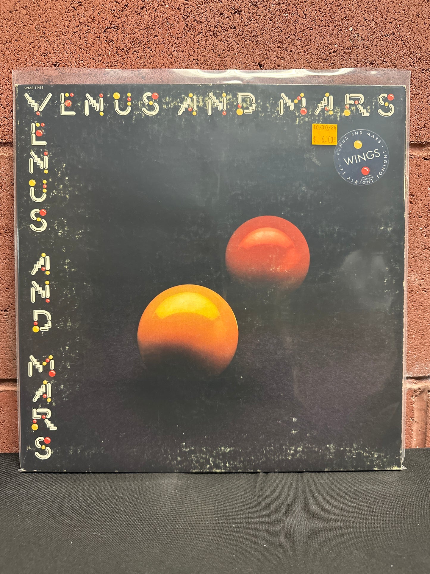 Used Vinyl:  Wings ”Venus And Mars” LP