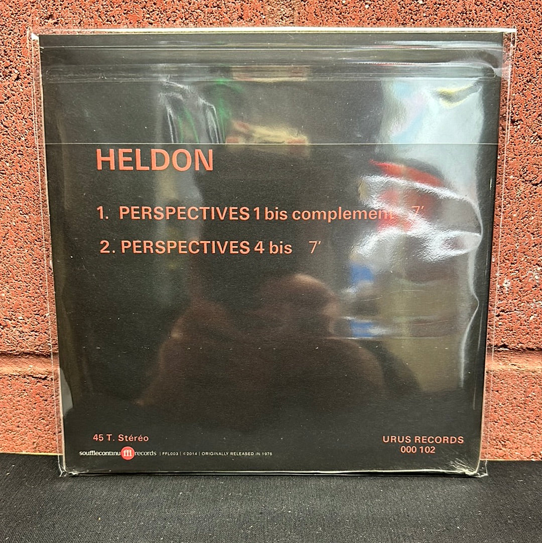 Used Vinyl:  Heldon ”Perspectives” 7" (Orange vinyl)