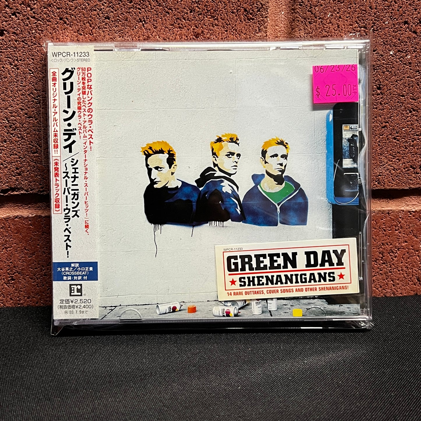 Used CD: Green Day "Shenanigans" CD (2002 Japanese Press)