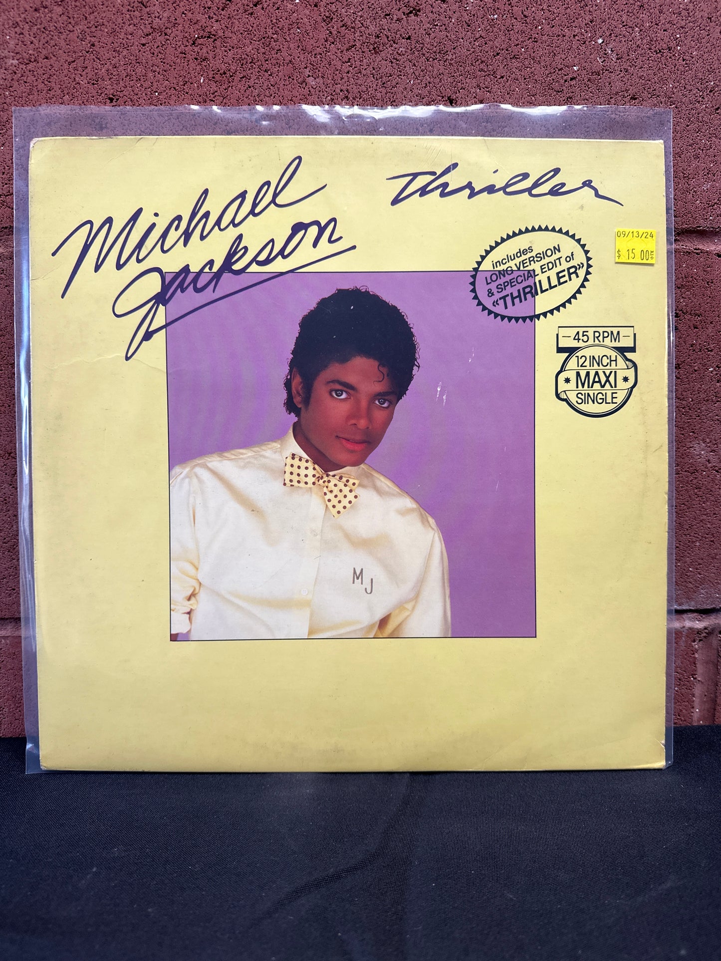 Used Vinyl:  Michael Jackson ”Thriller” 12"