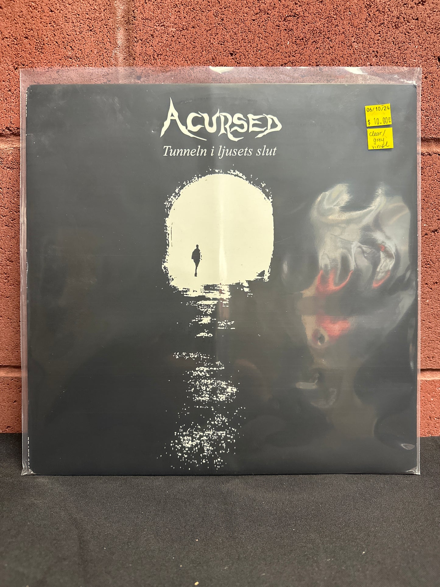 Used Vinyl:  Acursed ”Tunneln I Ljusets Slut” LP (Clear/Gray vinyl)