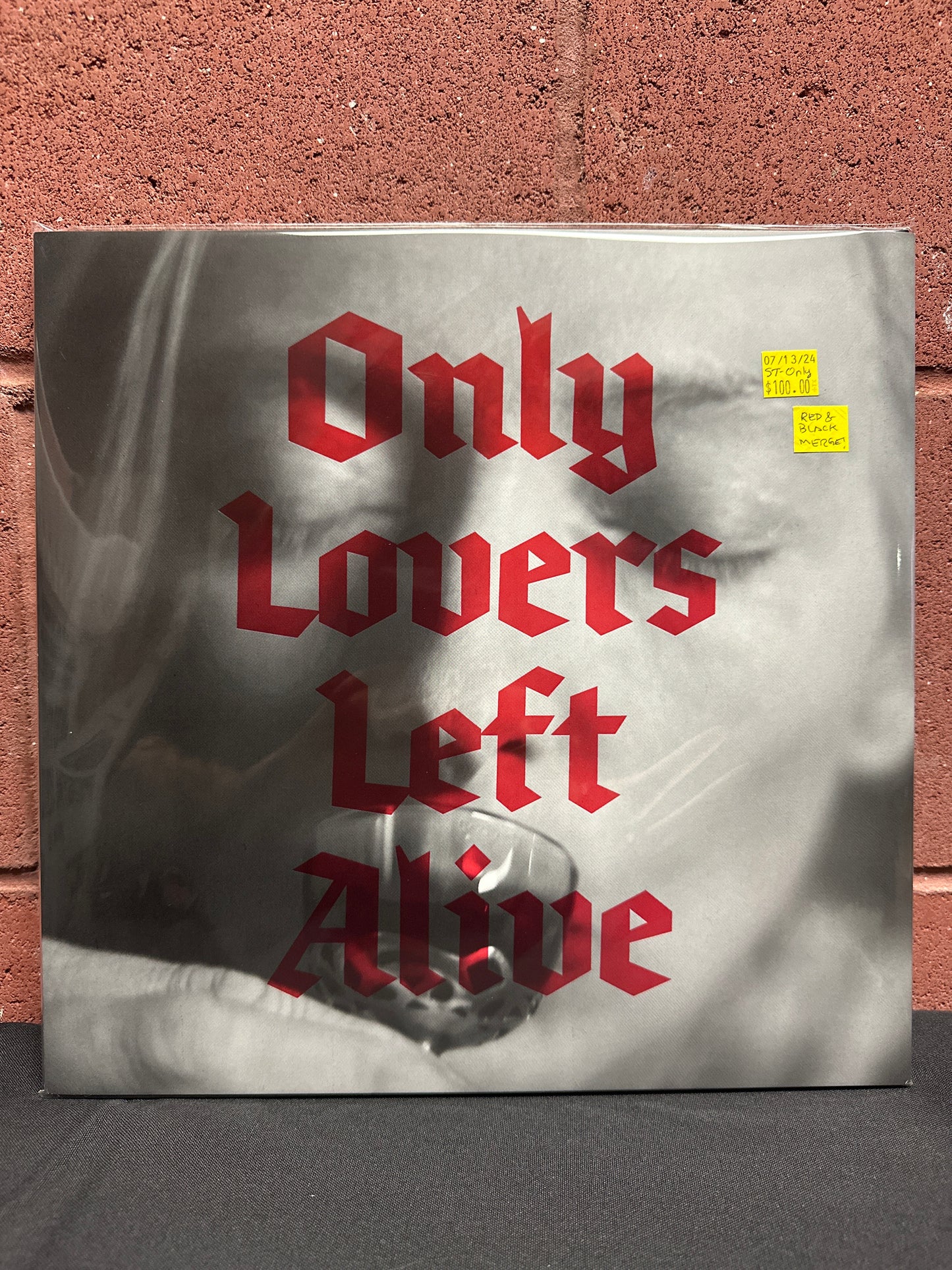 Used Vinyl:  Jozef Van Wissem / SQURL ”Only Lovers Left Alive” 2xLP (Red/Black vinyl)  + Flexi