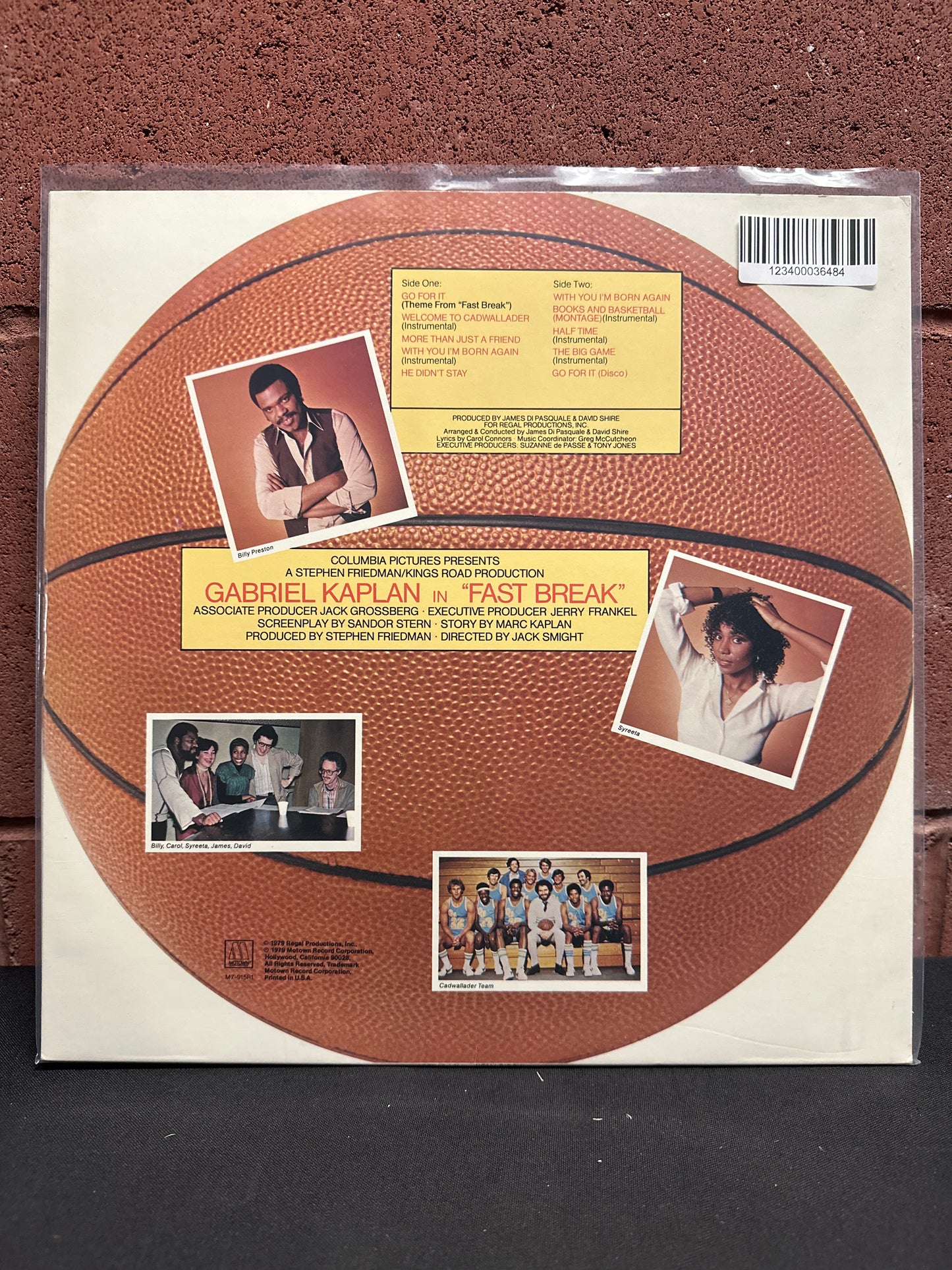 Used Vinyl:  David Shire ”Fastbreak” LP