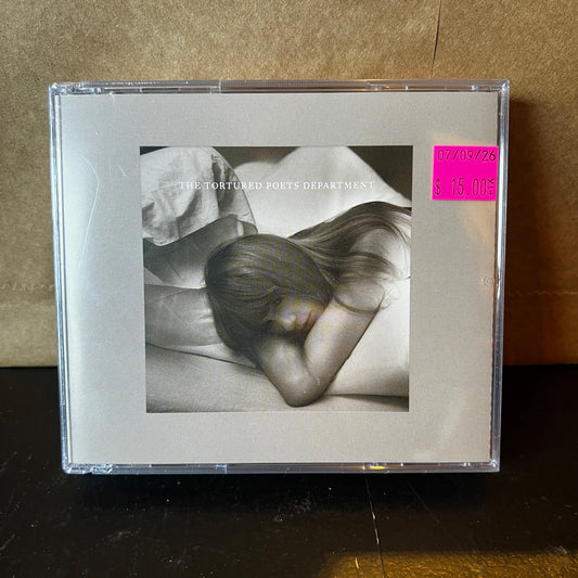 Used CD: Taylor Swift "The Tortured Poets Department (The Boiler)" CD (2024 Press - Sealed)