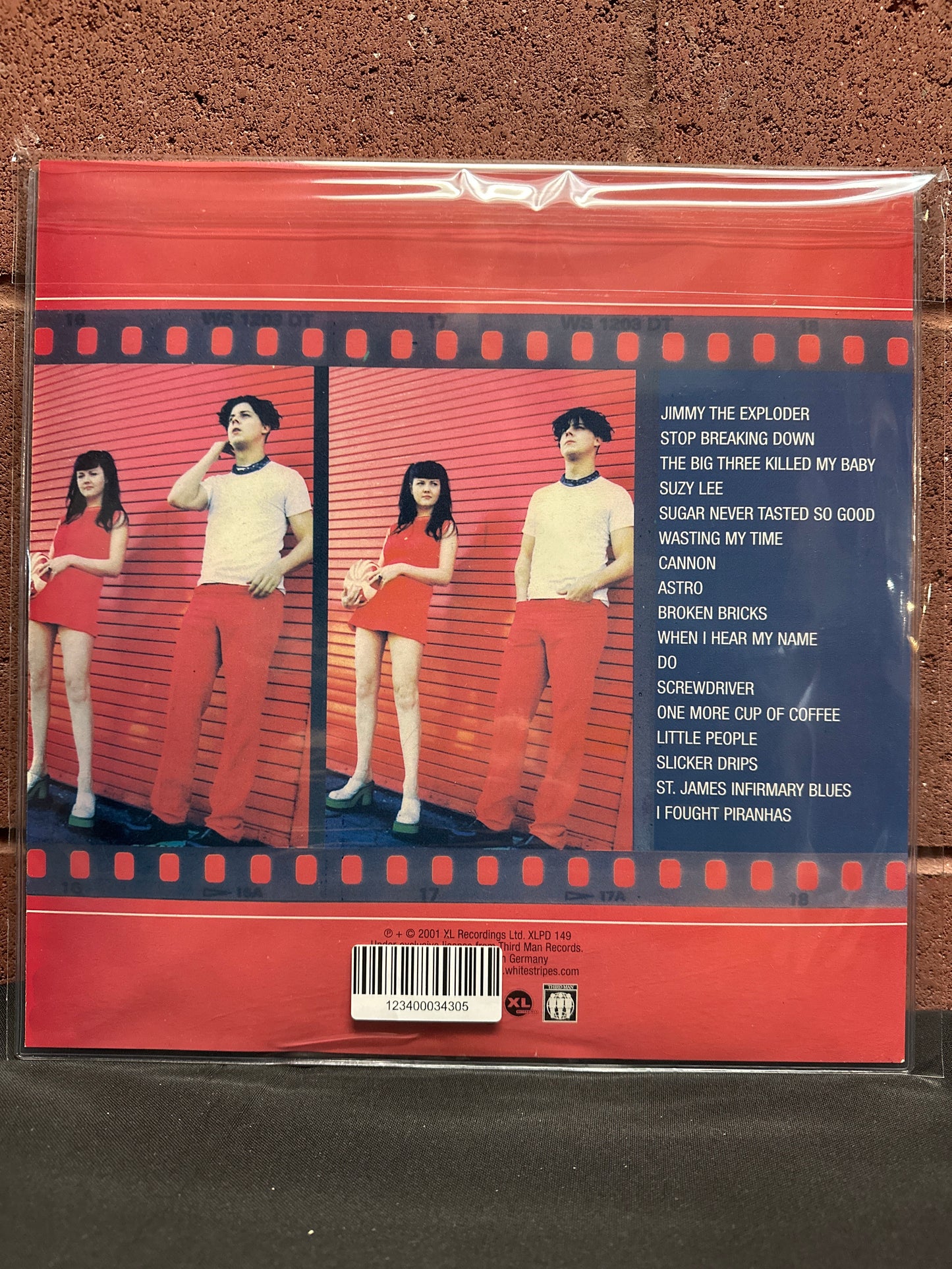 Used Vinyl:  The White Stripes "S/T" LP (Picture Disc)