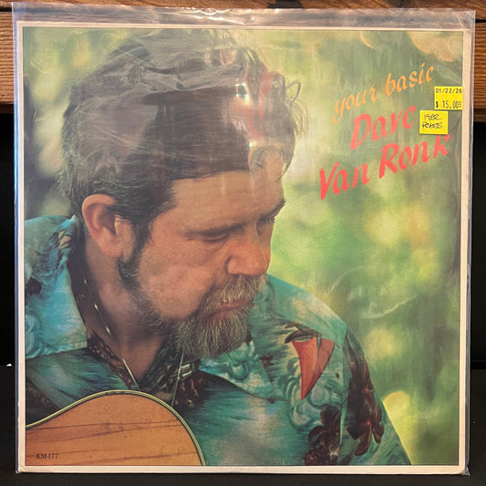 Used Vinyl: Dave Van Ronk "Your Basic Dave Van Ronk" LP (1982 Press)