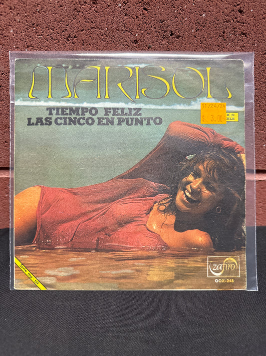 Used Vinyl: Marisol "Tiempo Feliz / Las Cinco En Punto" 7"