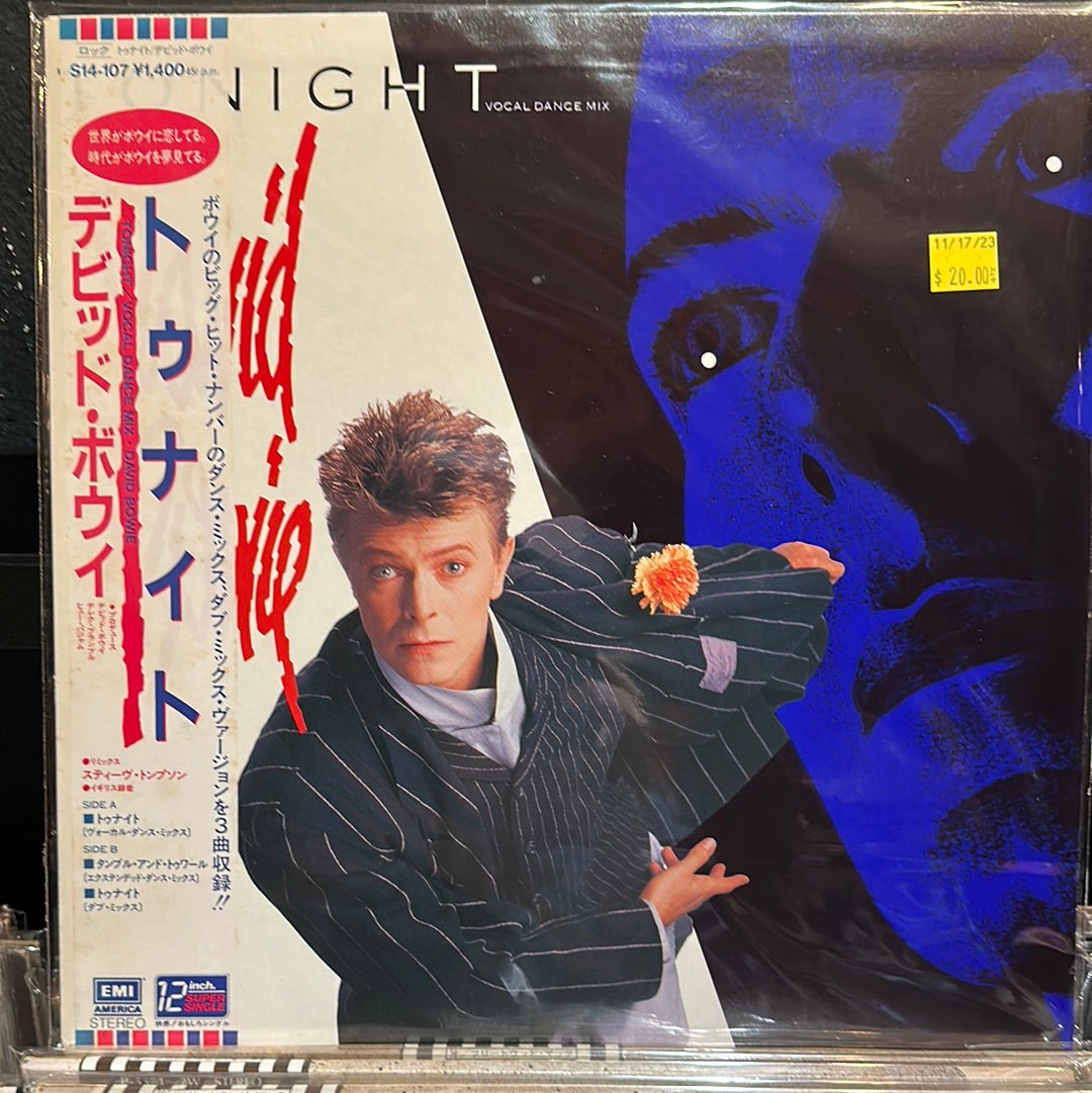 Used Vinyl:  David Bowie "Tonight" 12" (Japanese Press)