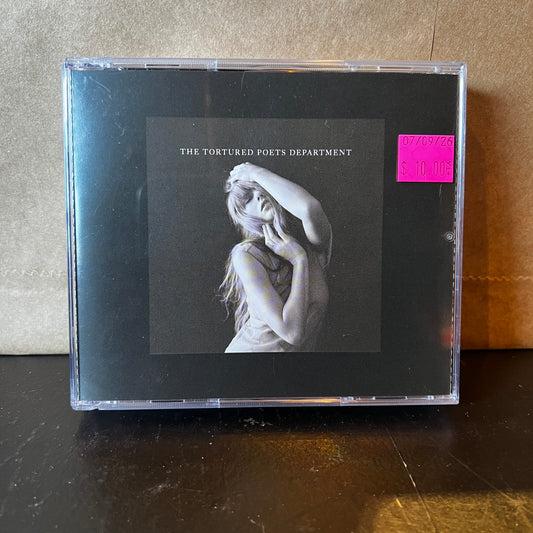 Used CD: Taylor Swift "The Tortured Poets Department (The Black Dog)" CD (2024 Press)