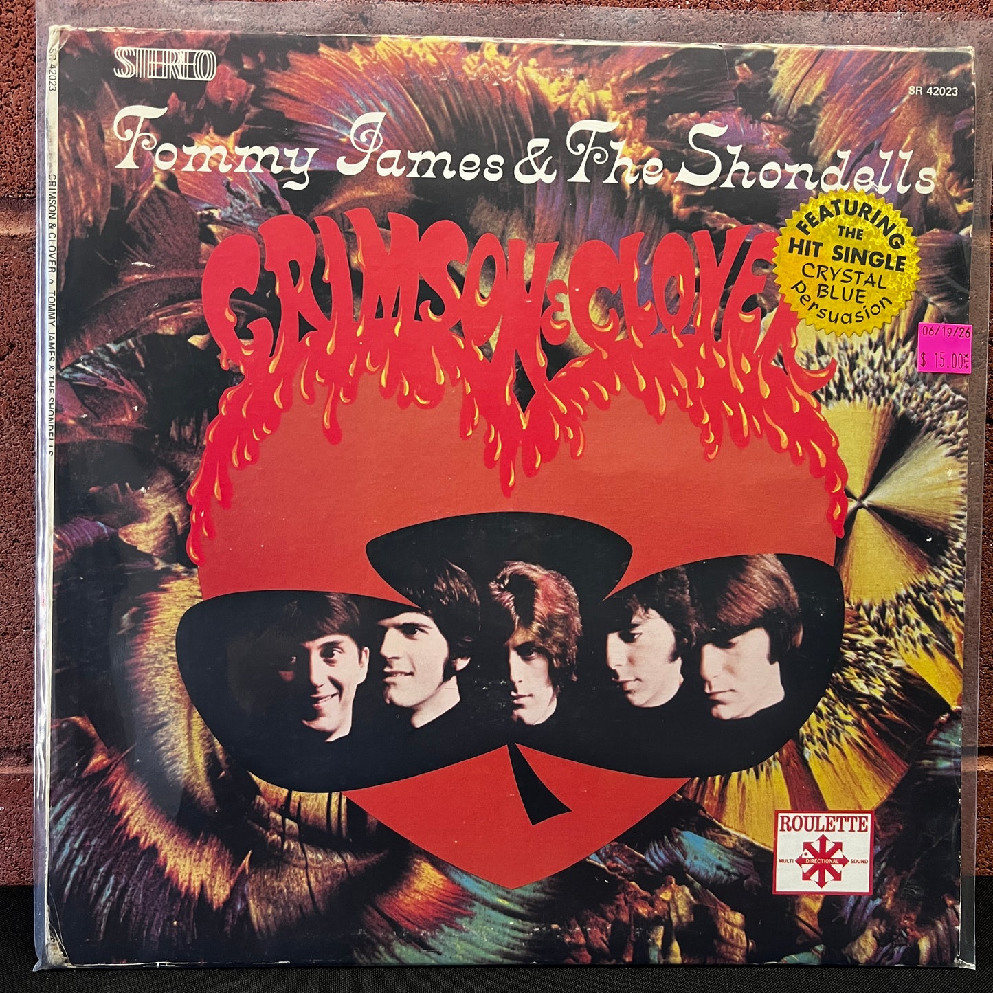 Used Vinyl: Tommy James & The Shondells "Crimson & Clover" LP (1969 Press)