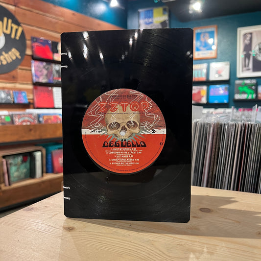 ZZ Top Recycled Vinyl Journal