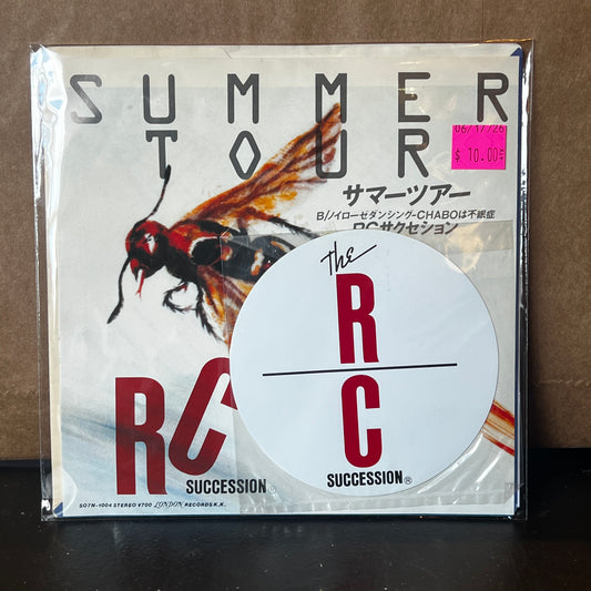 Used Vinyl: RC Succession "Summer Tour" 7" (1982 Japanese Press)