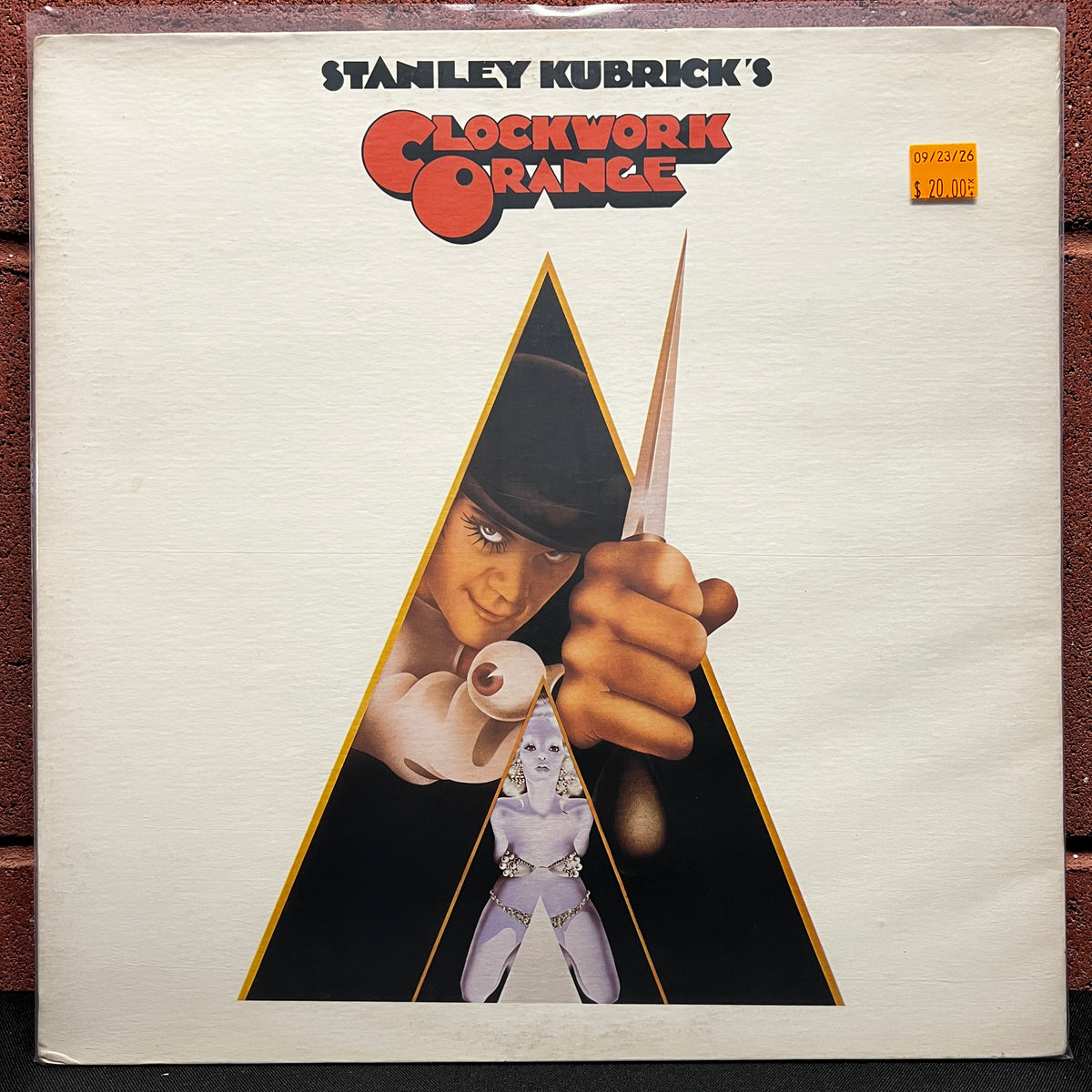Used Vinyl: Various Artists "Stanley Kubrick's Clockwork Orange (Music from the Soundtrack" LP (Late 70's/Early 80's US pressing)