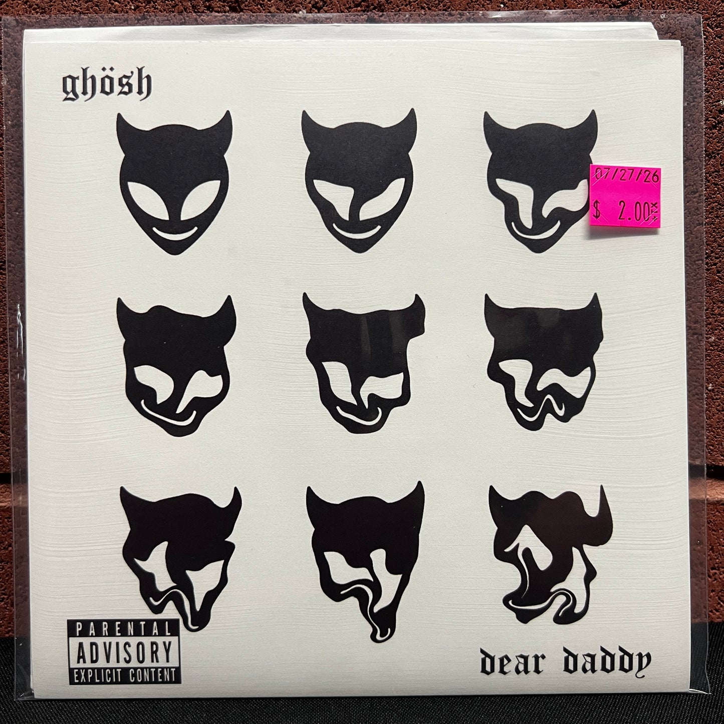 Used Vinyl: Ghösh "Dear Daddy" 7"