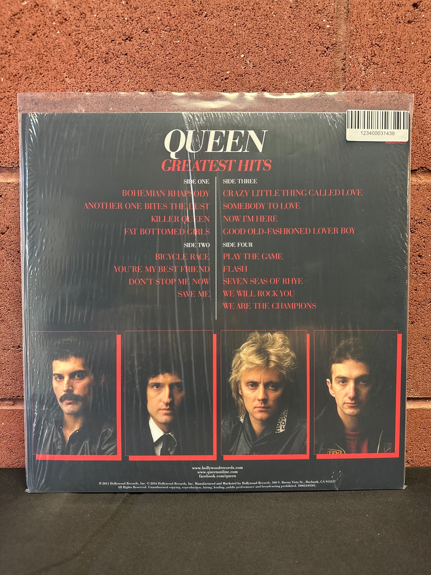 Used Vinyl:  Queen ”Greatest Hits” 2xLP (180 Gram)