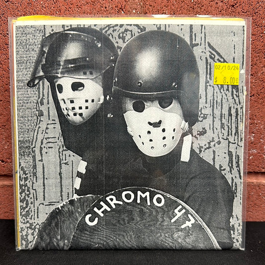 Used Vinyl:  Chromo 47 ”Restraining Order / Death Machines” 7"