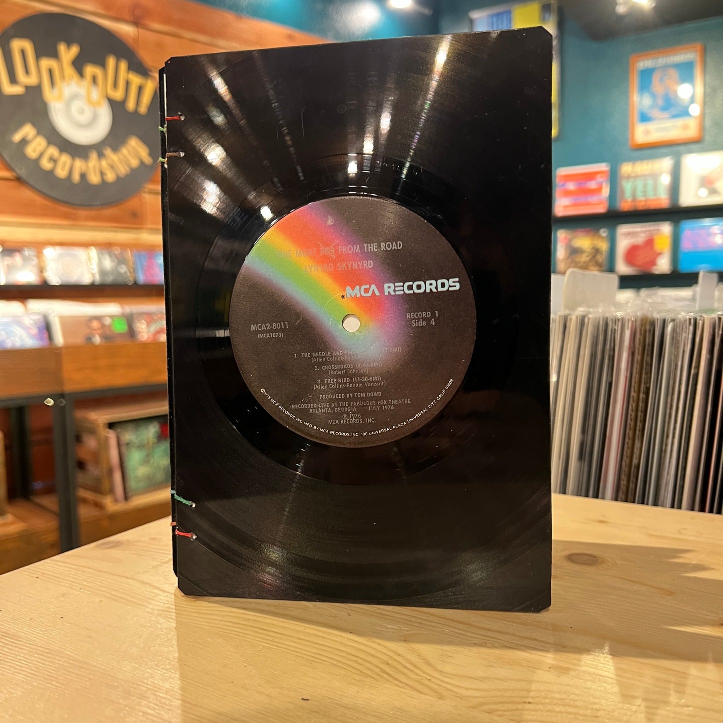 Lynyrd Skynyrd Recycled Vinyl Journal