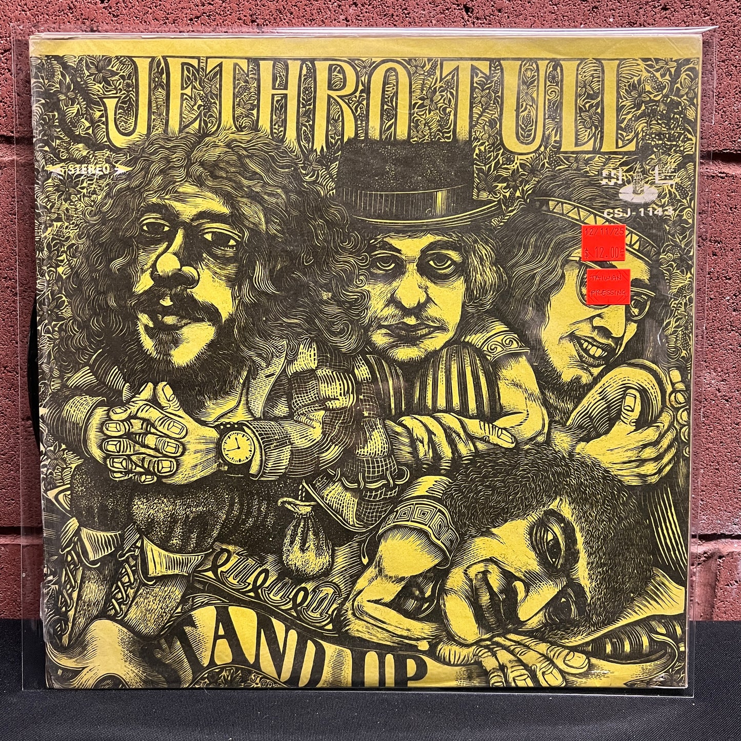 Used Vinyl: Jethro Tull "Stand Up" LP (Taiwan pressing)