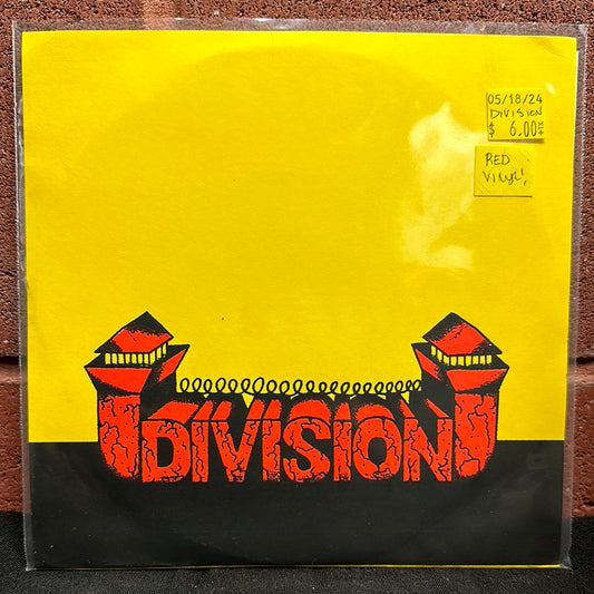 Used Vinyl:  Division ”Division EP” 7" (Red vinyl)