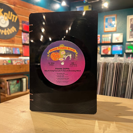 Frank Zappa Recycled Vinyl Journal
