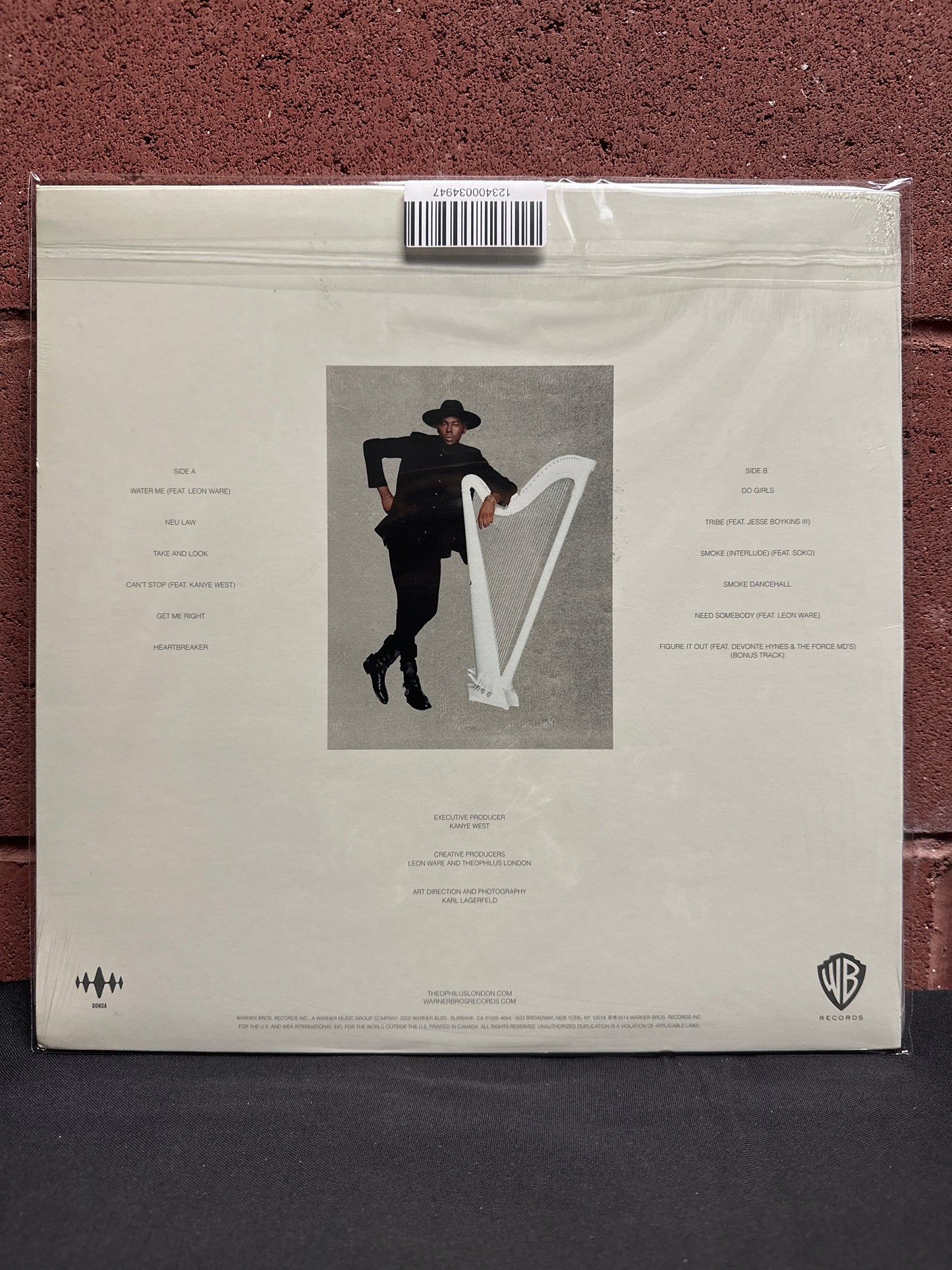 Used Vinyl:  Theophilus London ”Vibes” LP