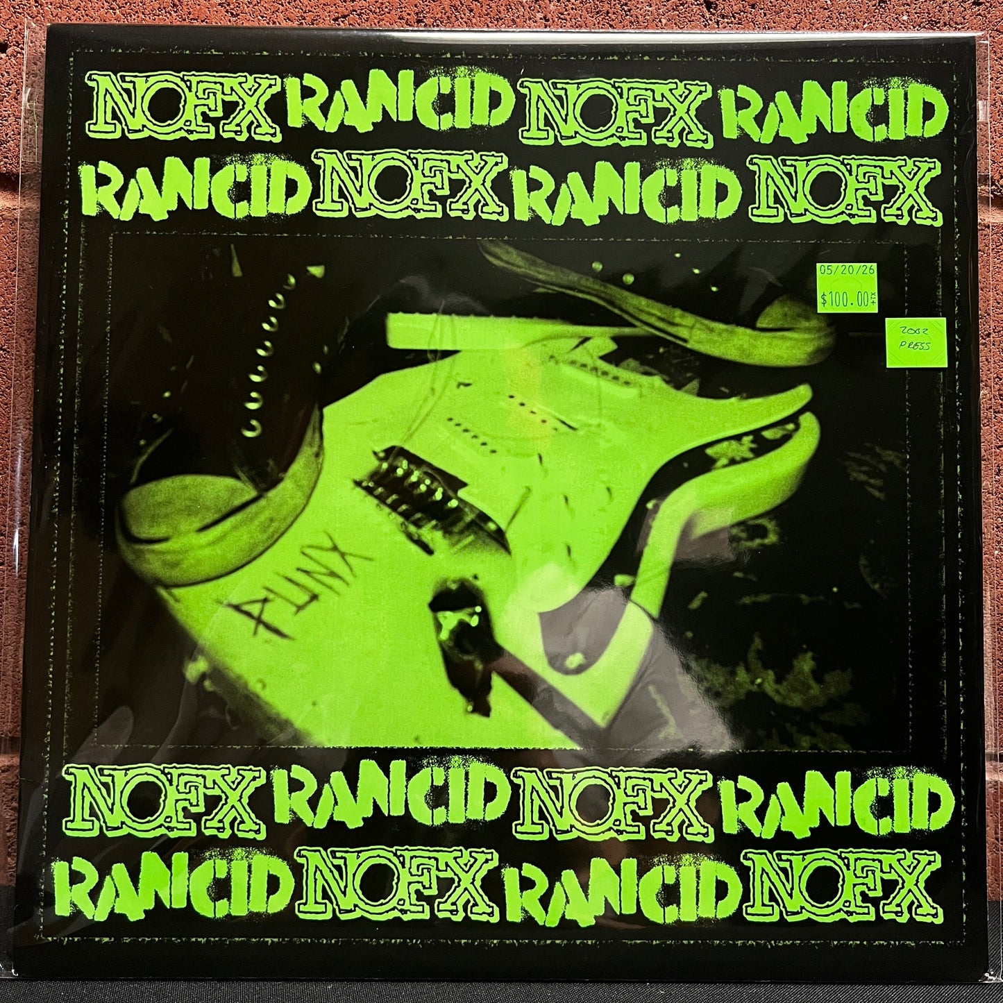 Used Vinyl: NOFX / Rancid "BYO Split Series / Volume III" LP (2002 Green Cover)