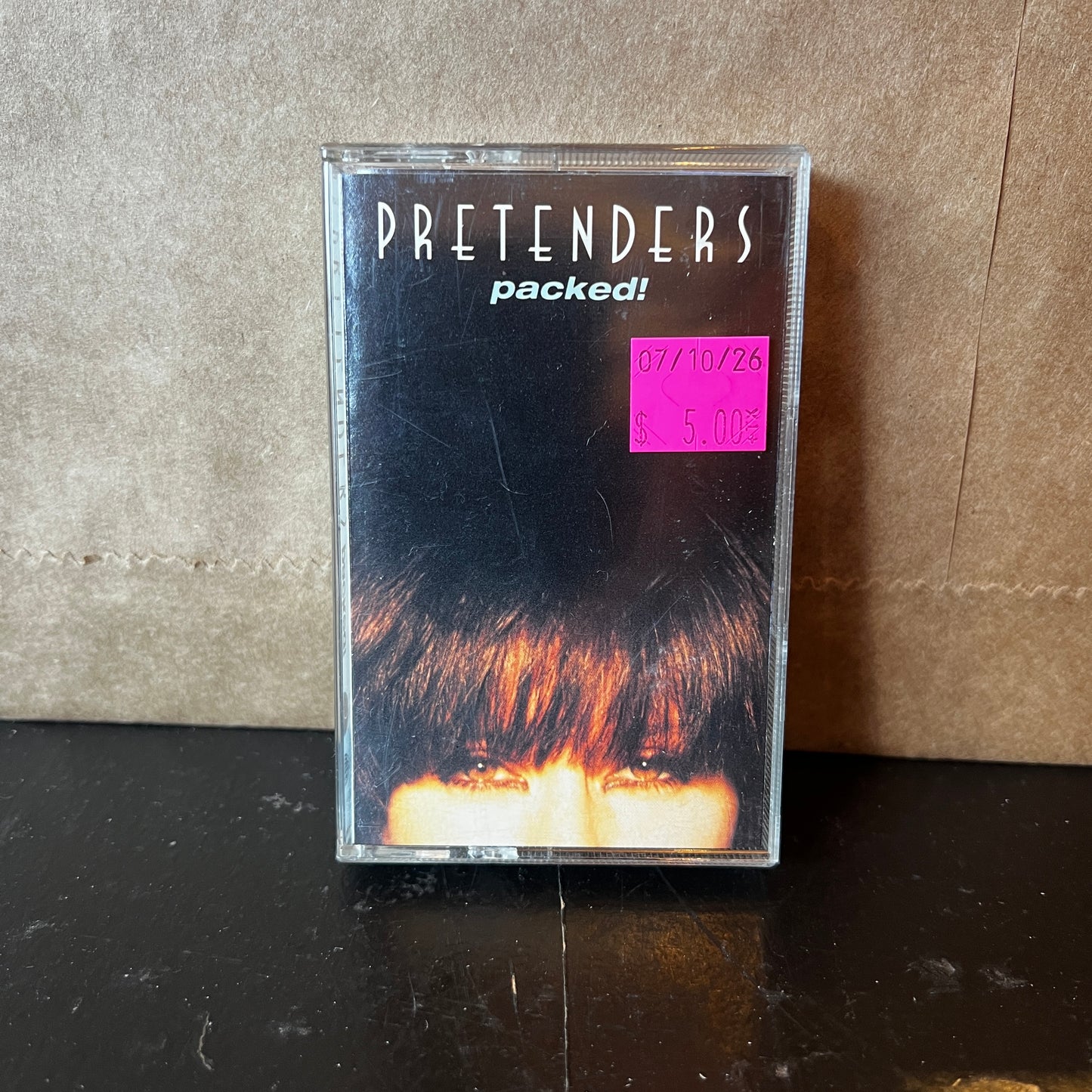Used Cassette: The Pretenders "Packed!" Tape