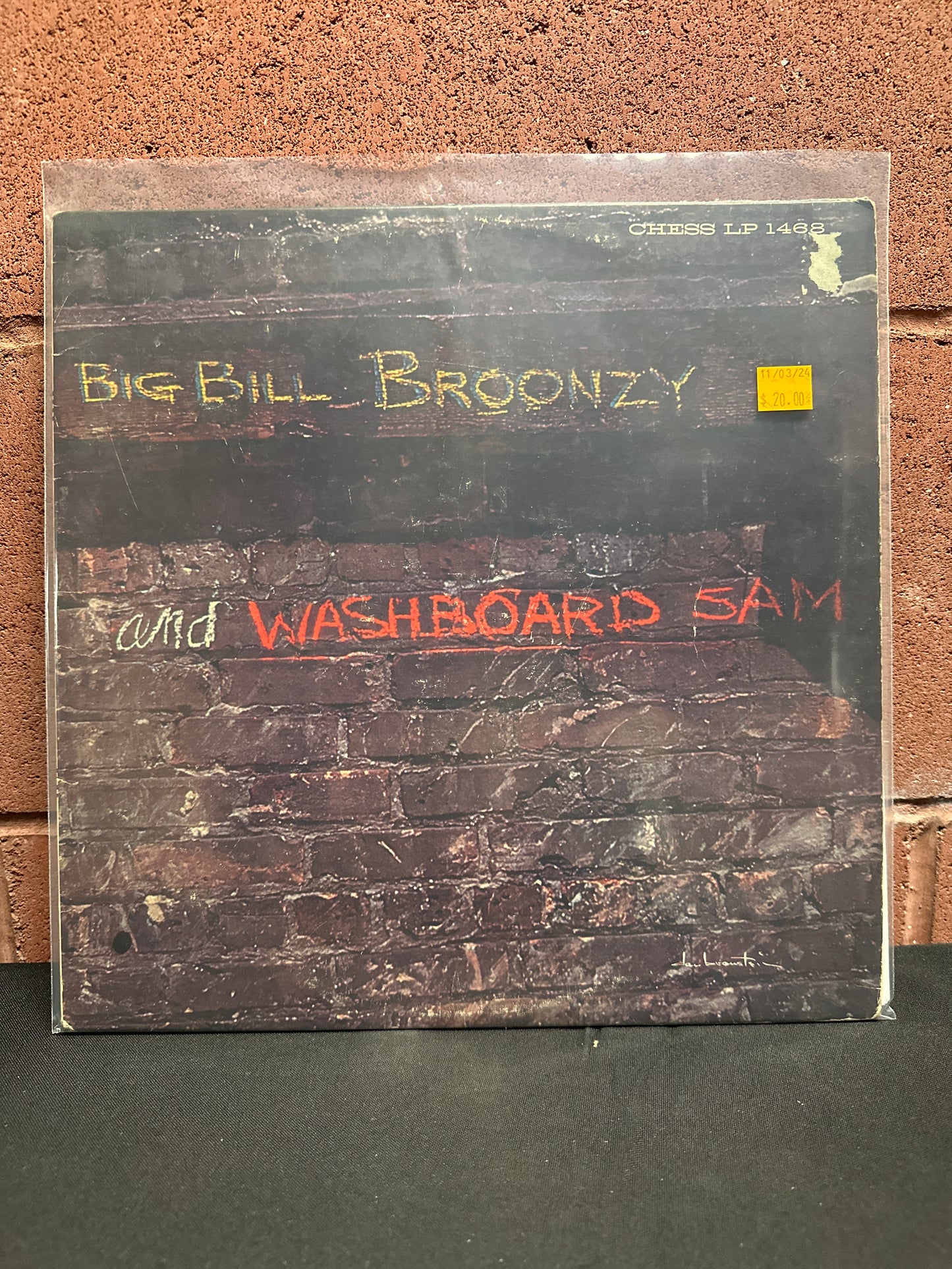 Used Vinyl:  Big Bill Broonzy and Washboard Sam ”Big Bill Broonzy And Washboard Sam” LP