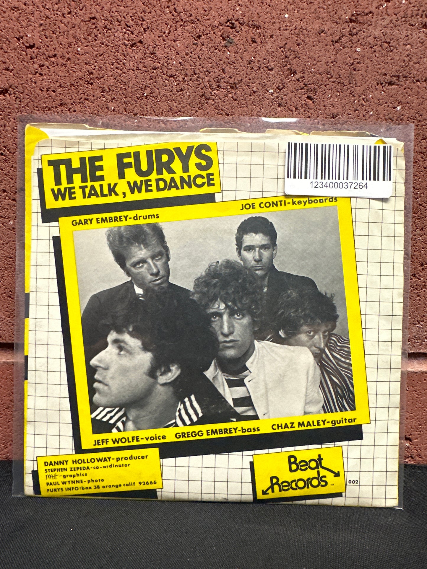 Used Vinyl:  The Furys ”Moving Target” 7"