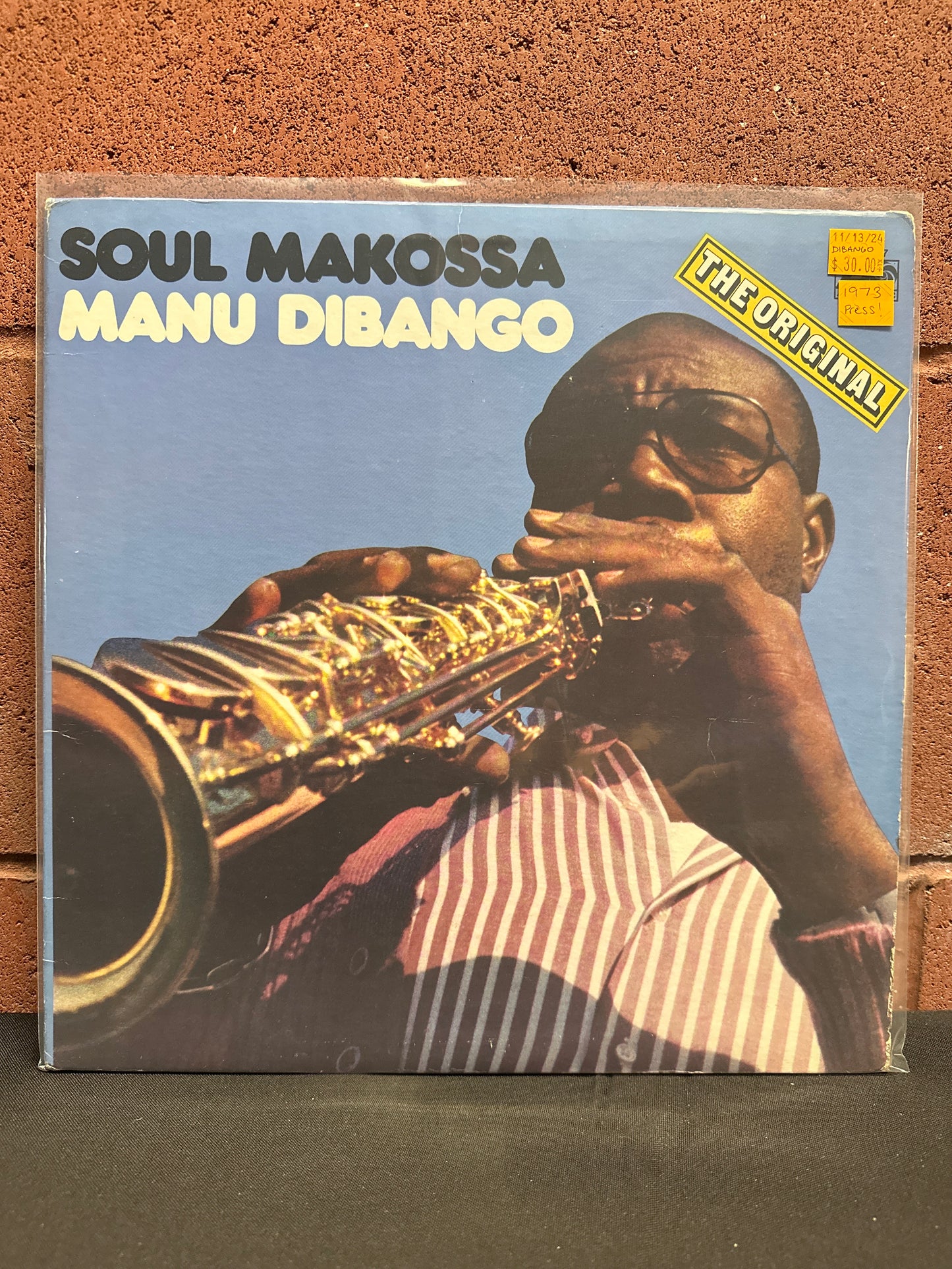 Used Vinyl:  Manu Dibango ”Soul Makossa” LP