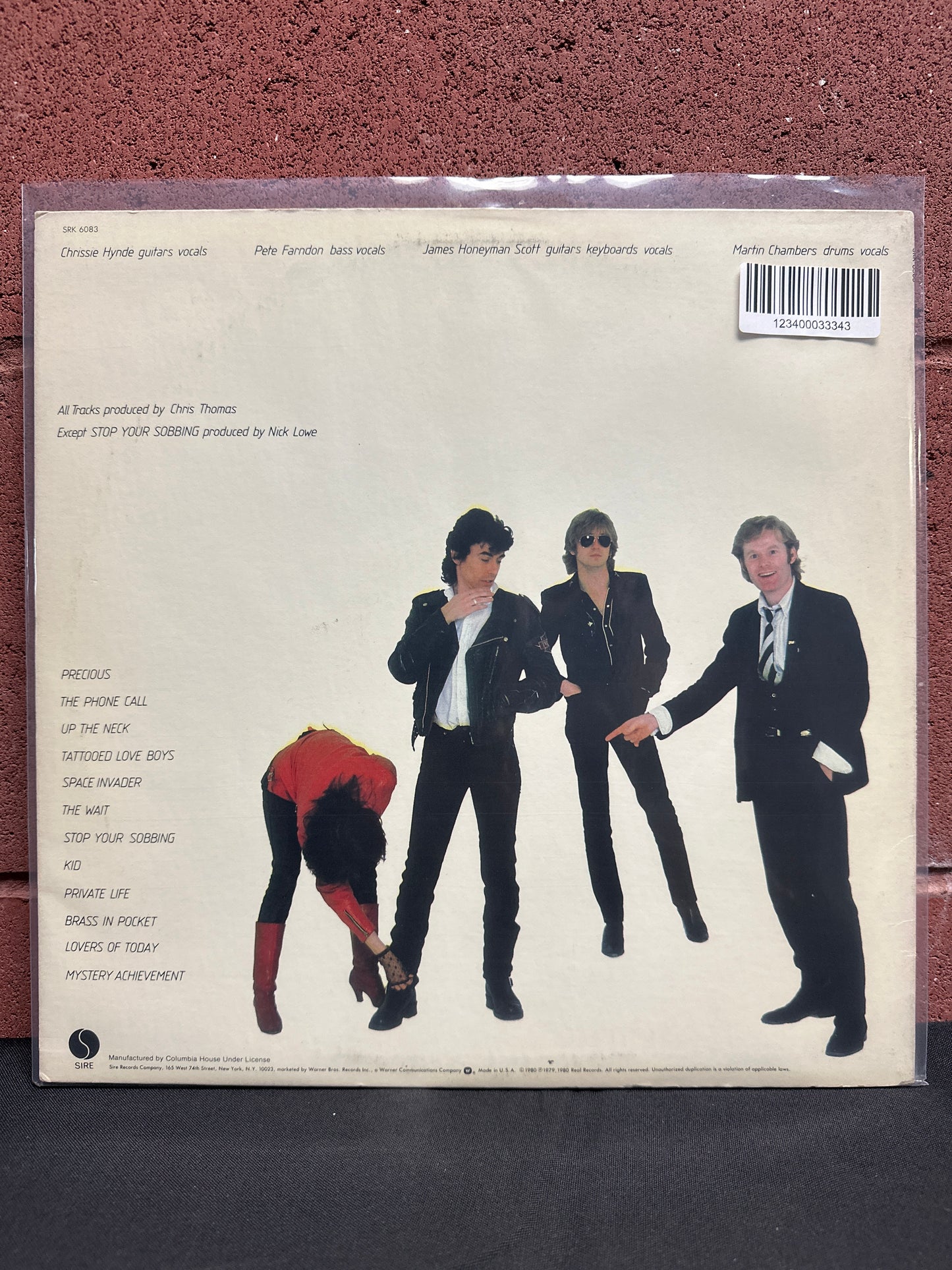 Used Vinyl:  The Pretenders ”Pretenders” LP