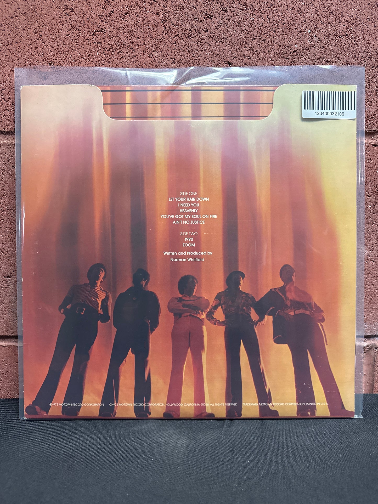 Used Vinyl:  The Temptations 1990 LP