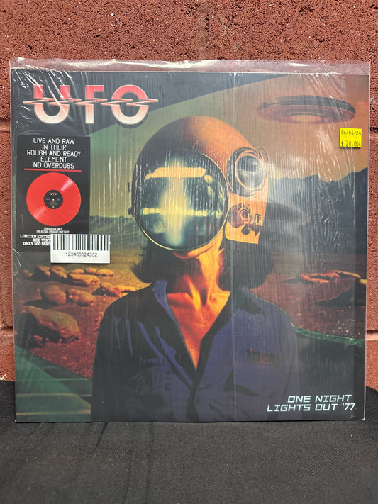 Used Vinyl:  UFO ”One Night Light's Out '77” LP (Red vinyl)