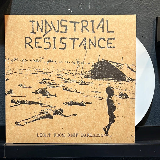 USED VINYL: Industrial Resistance "Light From Deep Darkness" LP (White Vinyl)