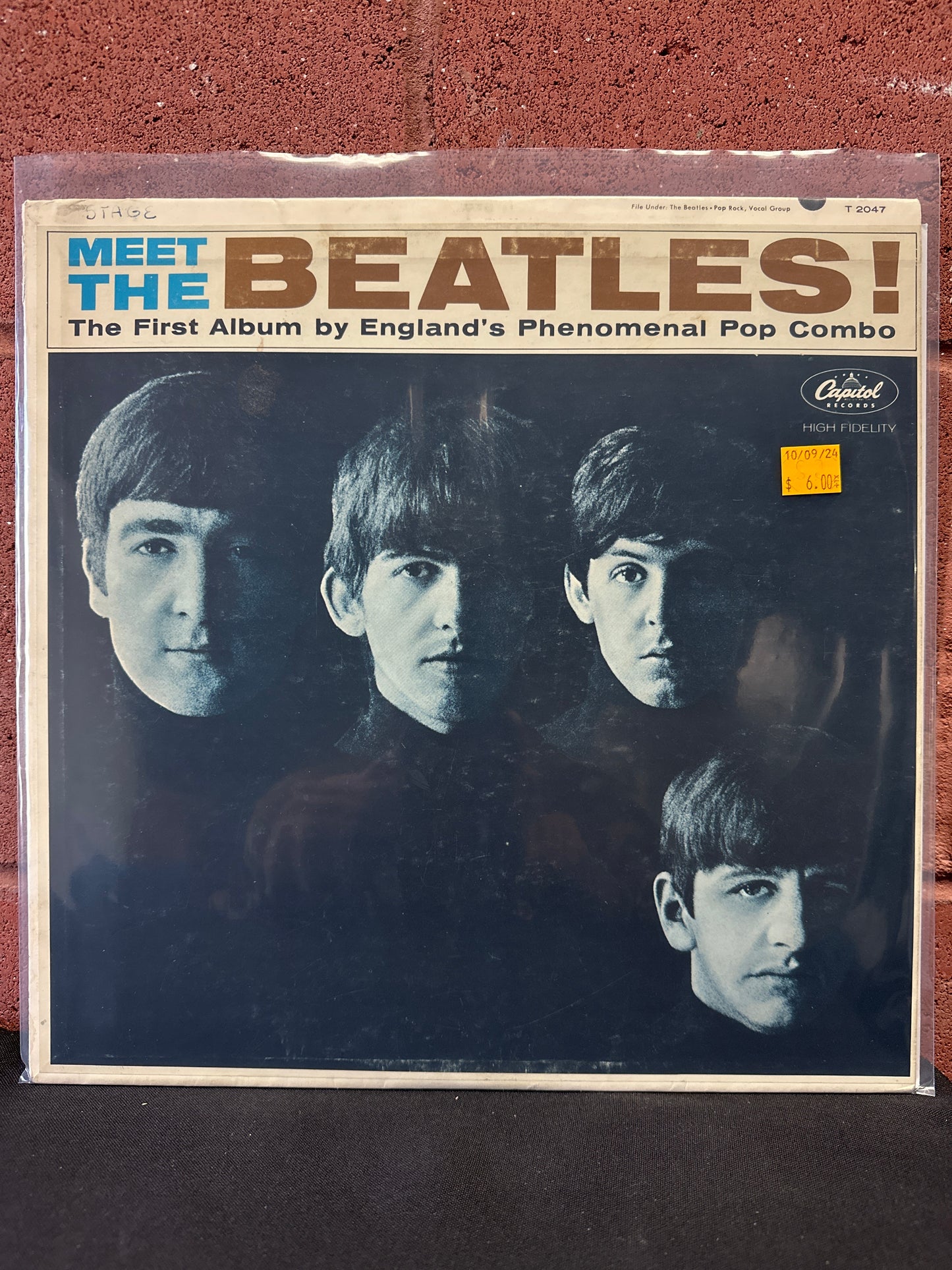 Used Vinyl:  The Beatles ”Meet The Beatles!” LP