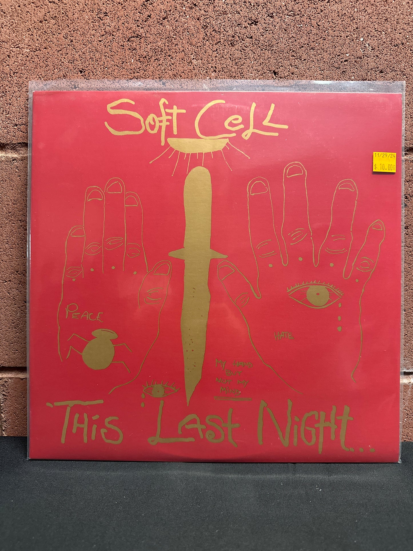 Used Vinyl:  Soft Cell ”This Last Night...In Sodom” LP