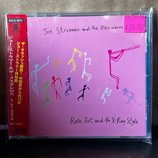 Used CD: Joe Strummer & The Mescaleros "Rock Art And The X-Ray Style" CD (1999 Japanese Press)