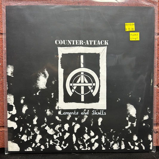 Used Vinyl:  Counter-Attack ”Laments And Skulls” LP