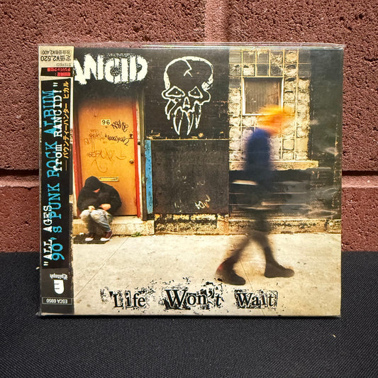 Used CD: Rancid "Life Won't Wait" CD (1998 Japanese First Press Digipak w/ Bonus Track)