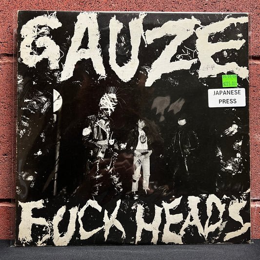 Used Vinyl: Gauze "Fuck Heads" LP (1985 Japanese Issue w/ Inner label insert)