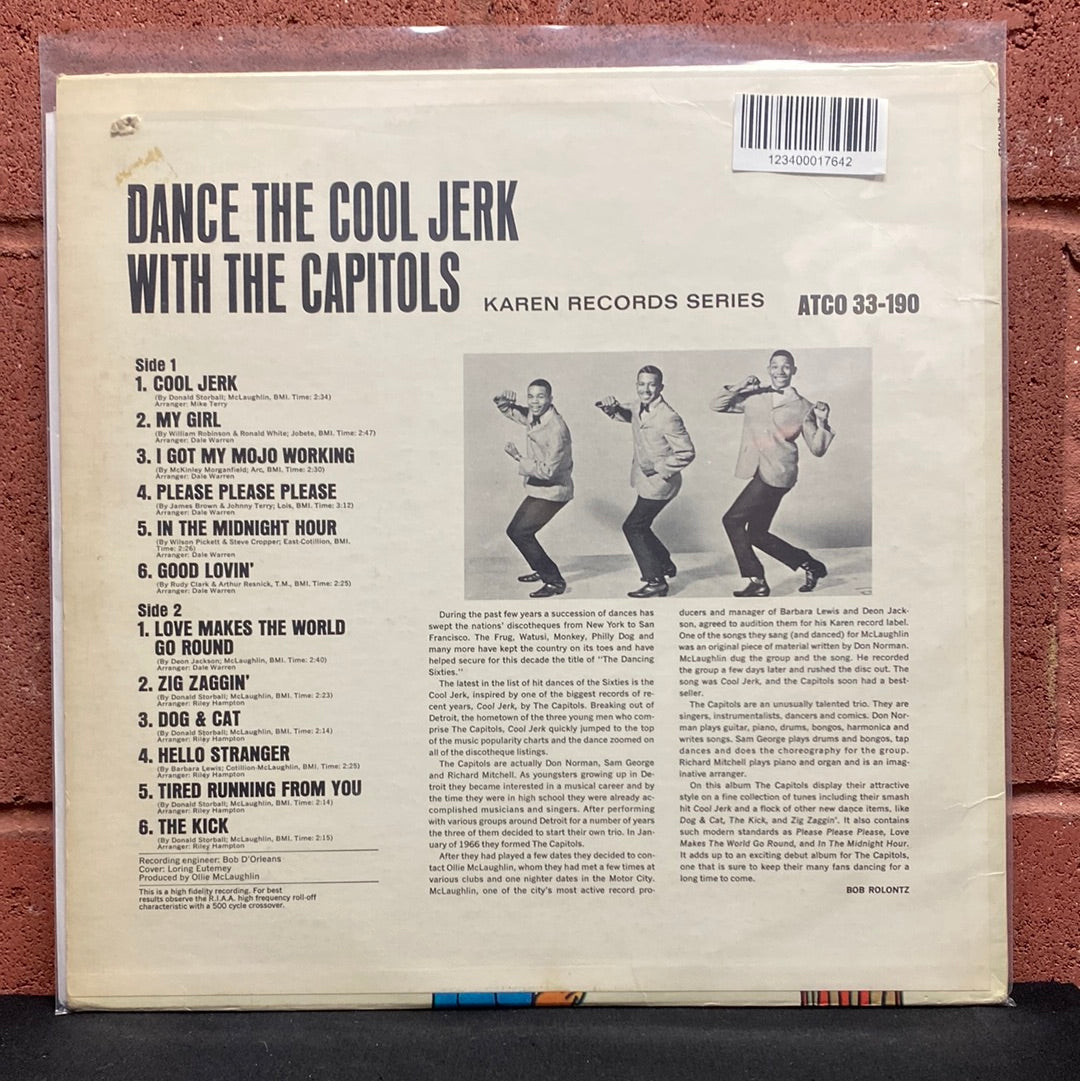 Used Vinyl:  The Capitols ”Dance The Cool Jerk With The Capitols” LP