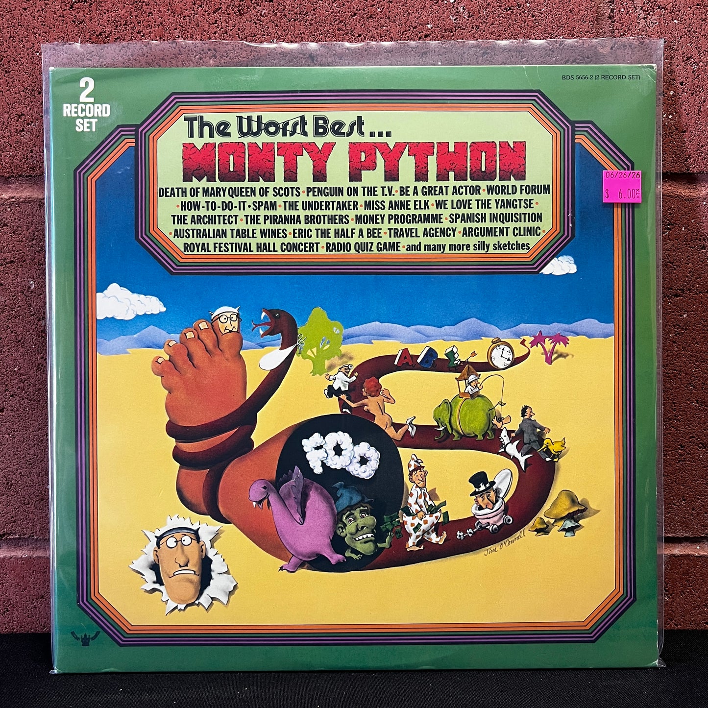 Used Vinyl: Monty Python "The Worst Best... Monty Python" 2xLP