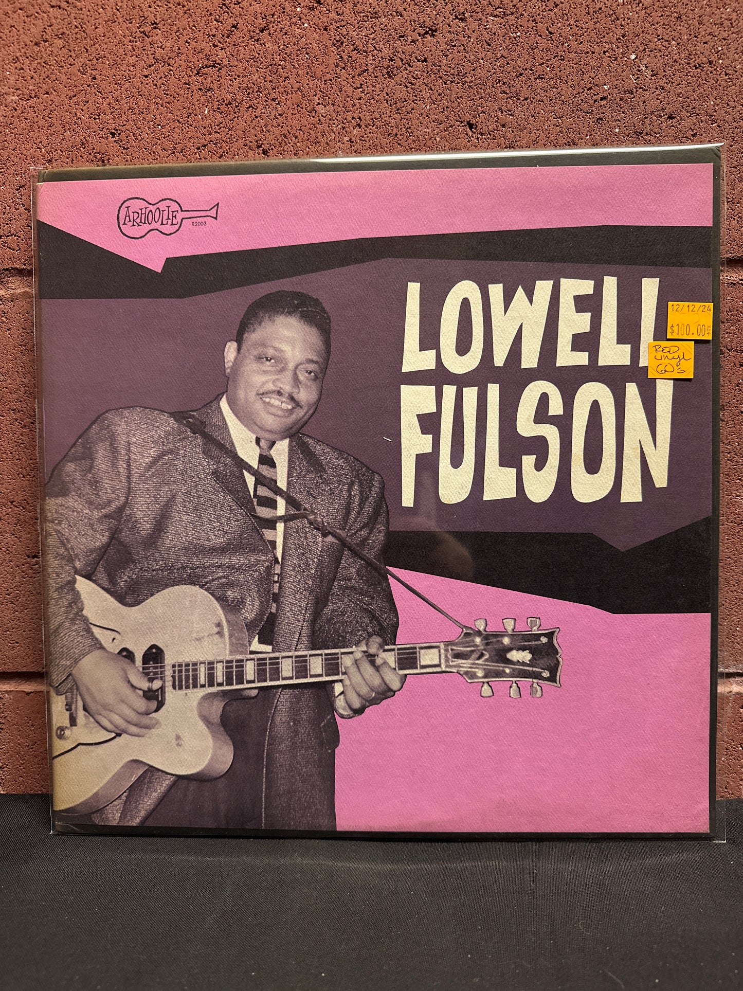 Used Vinyl:  Lowell Fulson ”Lowell Fulson” LP (1960's press, Red Vinyl)