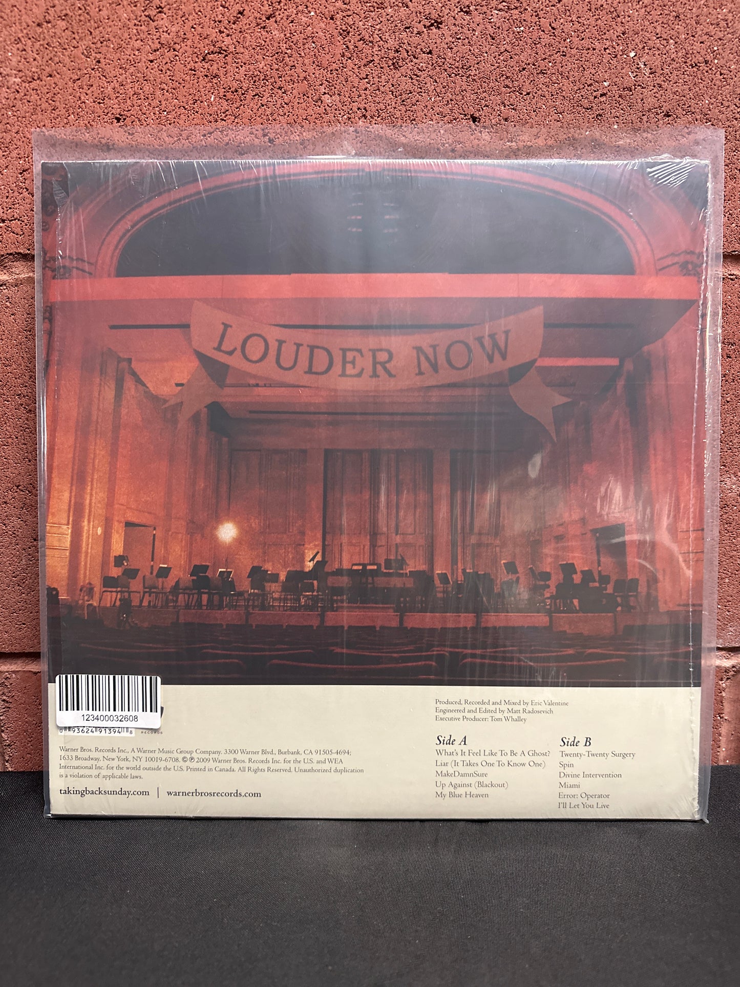 Used Vinyl:  Taking Back Sunday ”Louder Now” LP