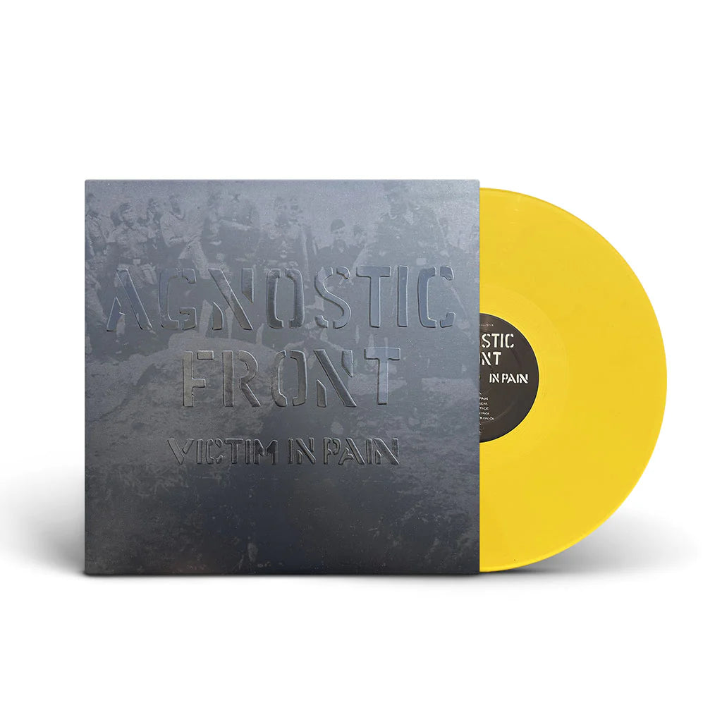 Agnostic Front "Victim In Pain" LP (Yellow Vinyl)