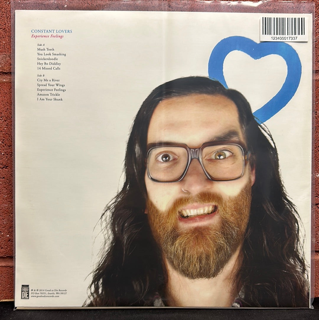 Used Vinyl:  Constant Lovers ”Experience Feelings” LP (Half pink half blue split color vinyl)