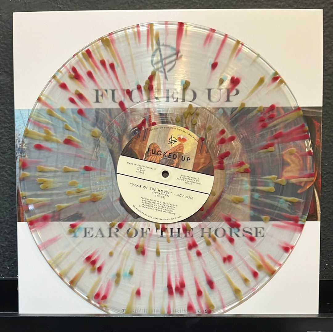 USED VINYL: Fucked Up "Year Of The Horse" 2xLP (Splatter Vinyl)