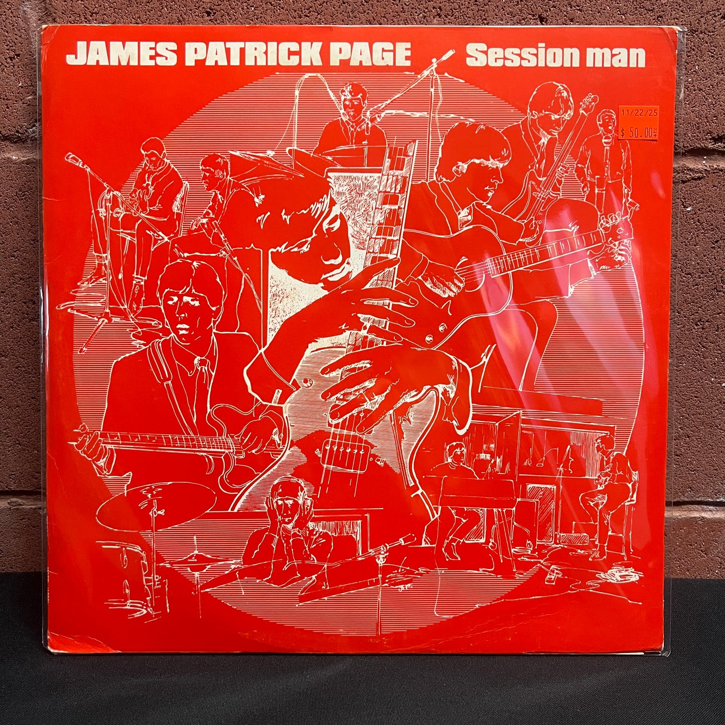 Used Vinyl: Jimmy Page (Led Zeppelin) "James Patrick Page - Session Man" 2xLP (UK Press)