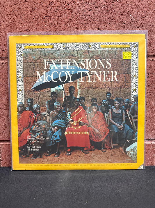 Used Vinyl:  McCoy Tyner ”Extensions” LP