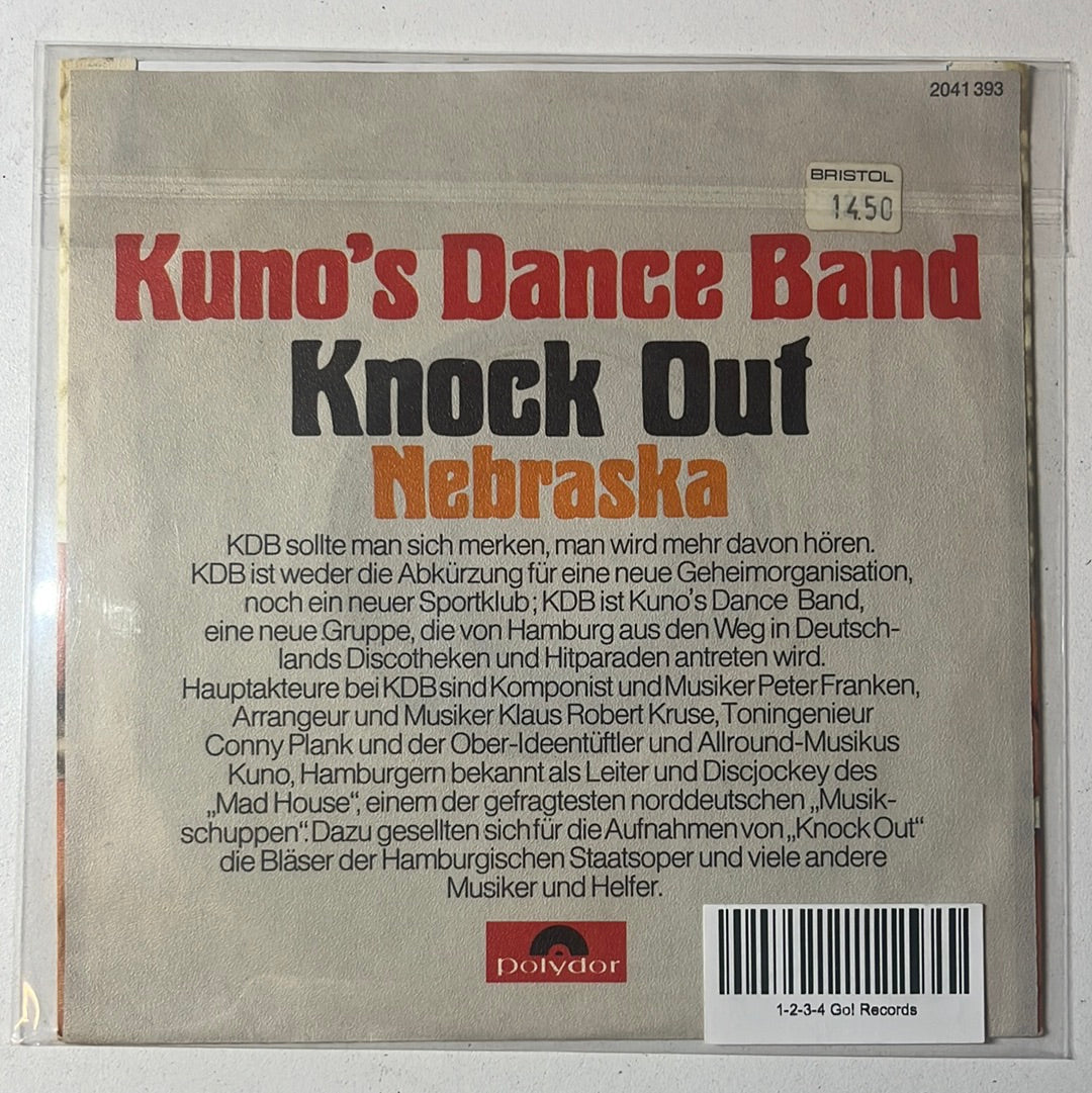 USED VINYL: Kuno's Dance Band “Knock Out / Nebraska” 7"